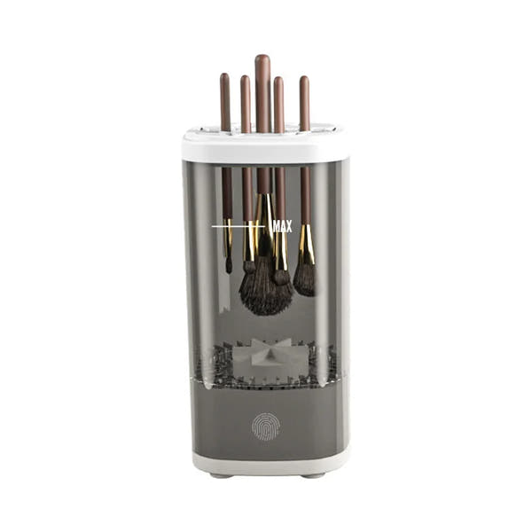 Nettoyeur de brosse de maquillage électrique 3 en 1, Spinner automatique, support de brosse de maquillage pour femmes, nettoyeur de brosse de nettoyage paresseux, outil à séchage rapide